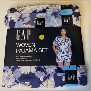 Women’s L GAP Woven Pajama Set